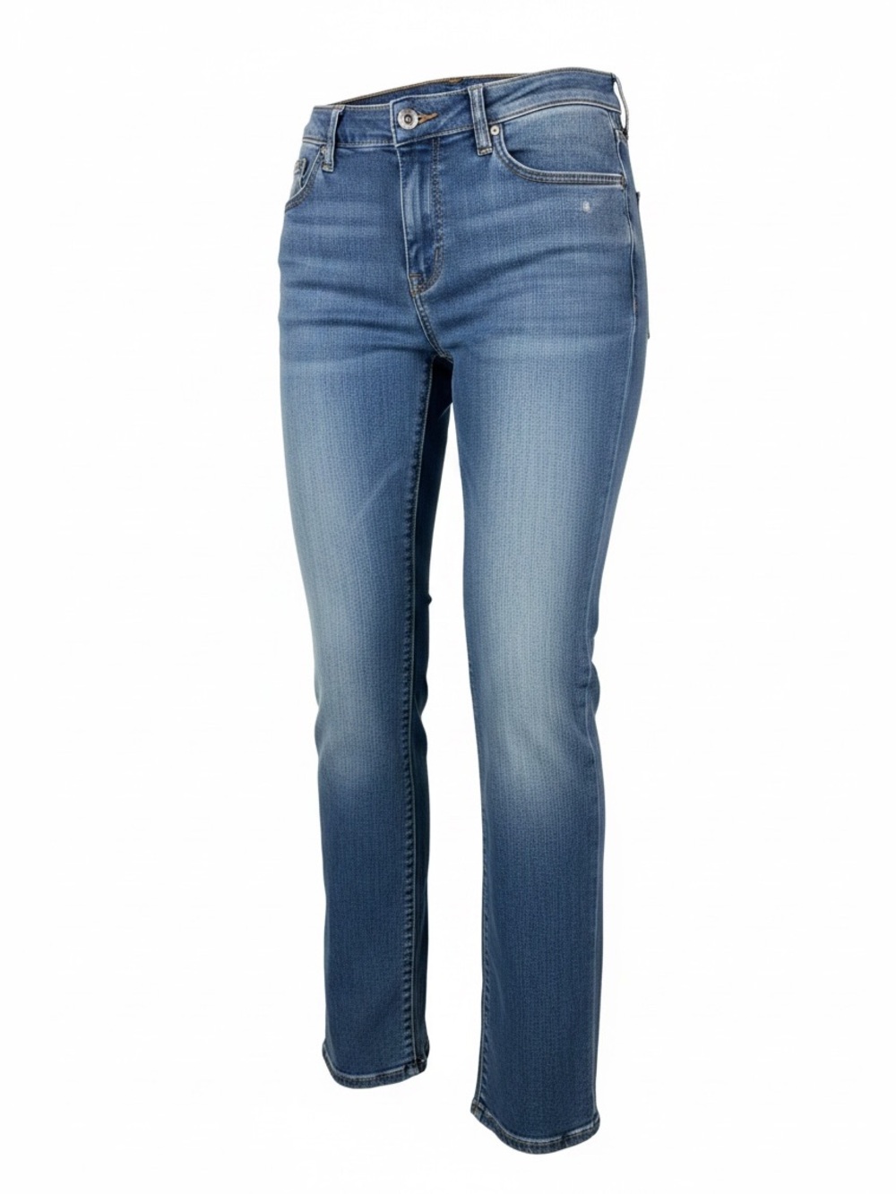 Lee Women’s Straight-Leg Jeans in Medium Blue Wash